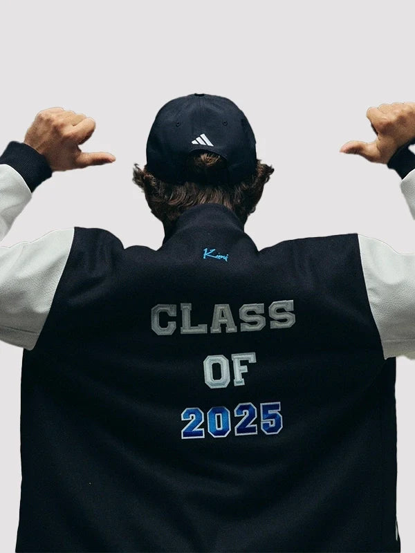 adidas kimi antonelli class of 25 varsity jacket.