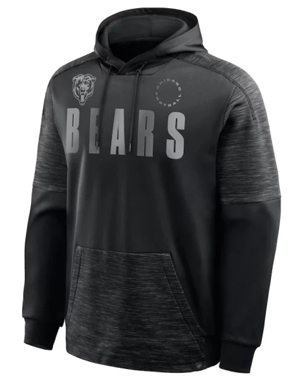chicago bears black chip shot hoodie..