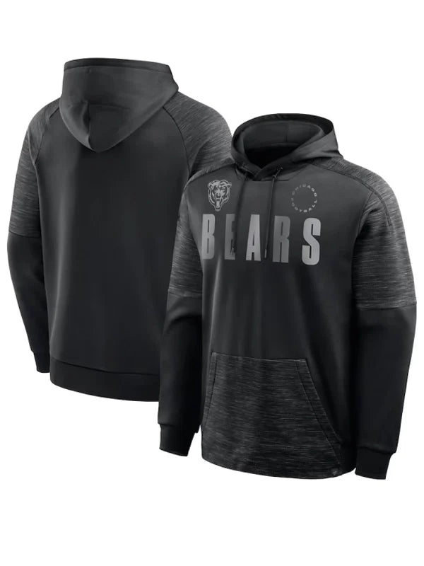 chicago bears black chip shot hoodie
