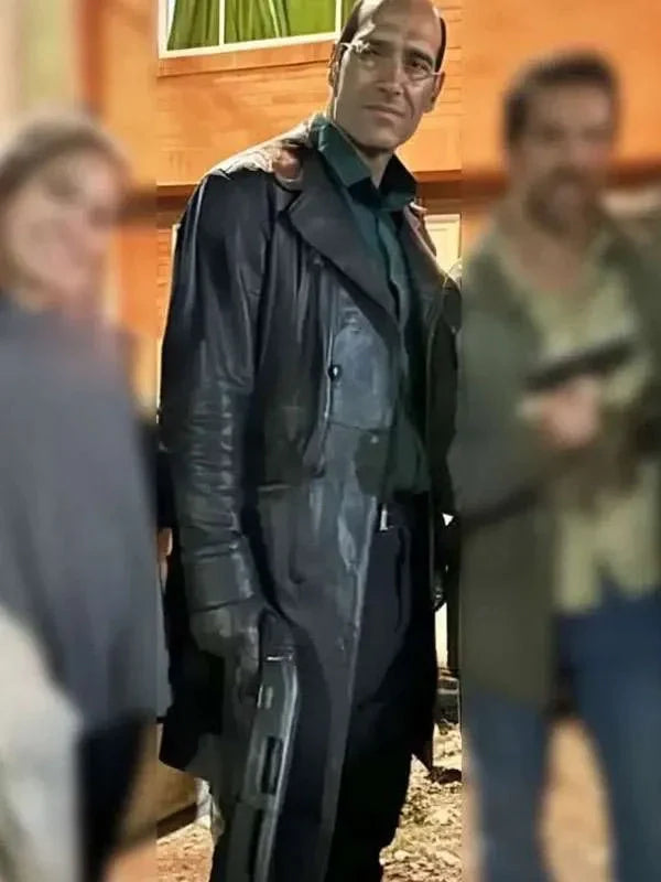 diablo marko zaror leather coat.