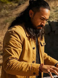 ice road vengeance mahesh jadu brown jacket.