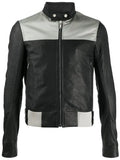 mens slim fit biker leather jacket