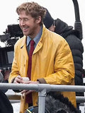 project hail mary ryan gosling yellow leather coat