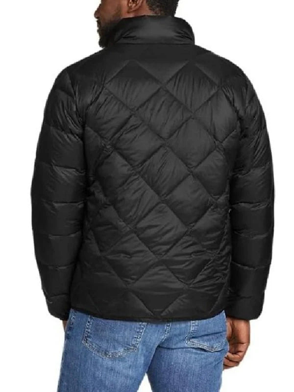 resident alien s4 corey reynold quilted puffer jacket..