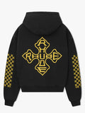 rhude cross hoodie.