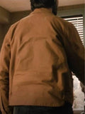 the institute s01 ben barnes brown cotton jacket