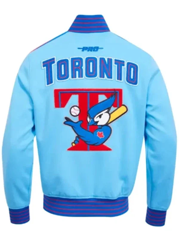 toronto blue jackets logo game day uni blue jacket.