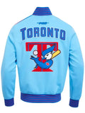 toronto blue jackets logo game day uni blue jacket.
