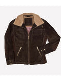 ugg belfast suede bomber jacket.