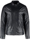vintage brando motorcycle distressed leather jacket
