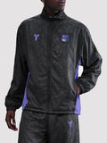 2025 barcelona mamba away black track jacket.
