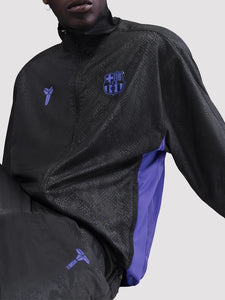 2025 barcelona mamba away black track jacket..