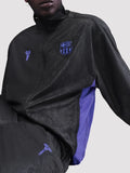 2025 barcelona mamba away black track jacket