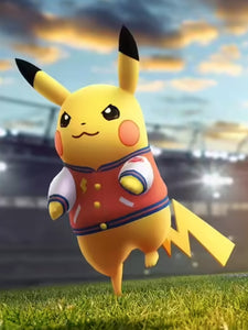 2025 pokemon world championships pikachu varsity jacket..