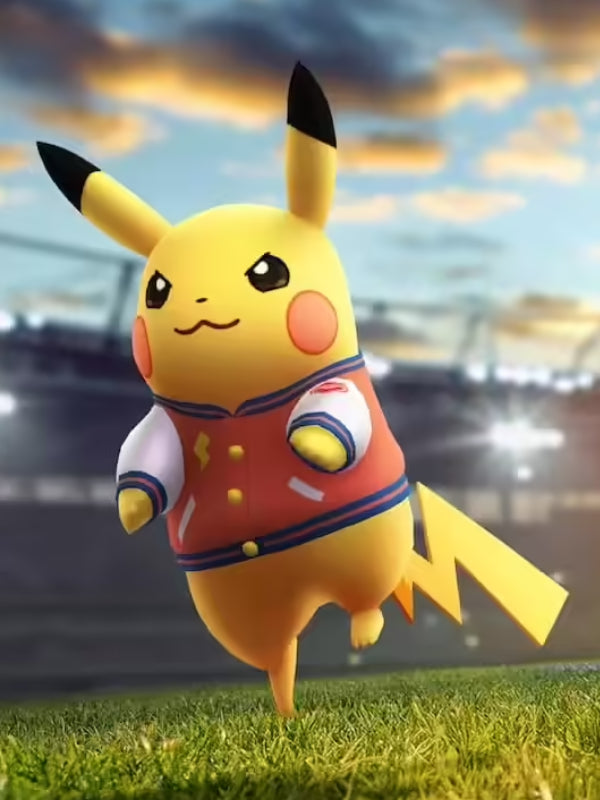 2025 pokemon world championships pikachu varsity jacket..