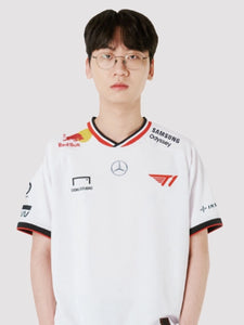 2025 t1 2nd uniform white jersey