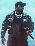 50 cent tottenham hotspur stadium leather jacket