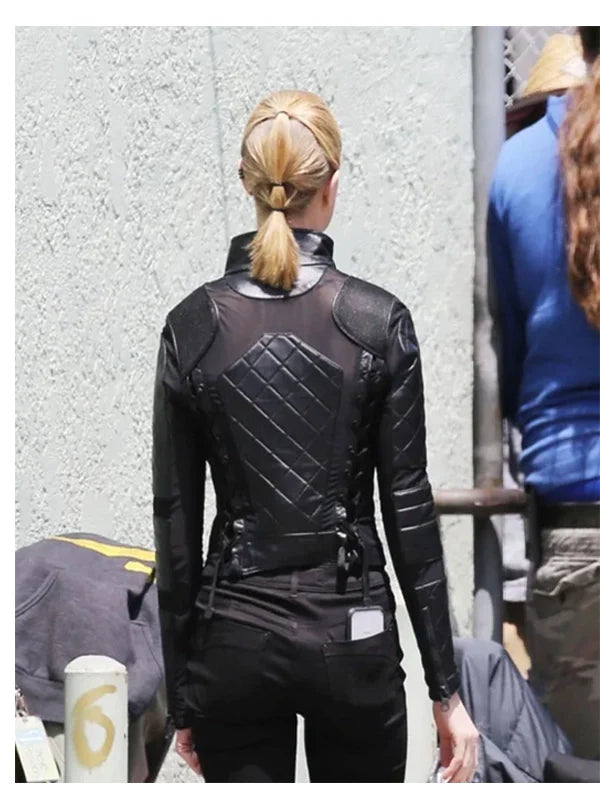 Evan Rachel Wood Westworld S03 Leather Jacket00