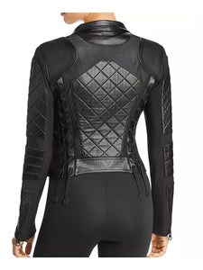 Evan Rachel Wood Westworld S03 Leather Jacket000