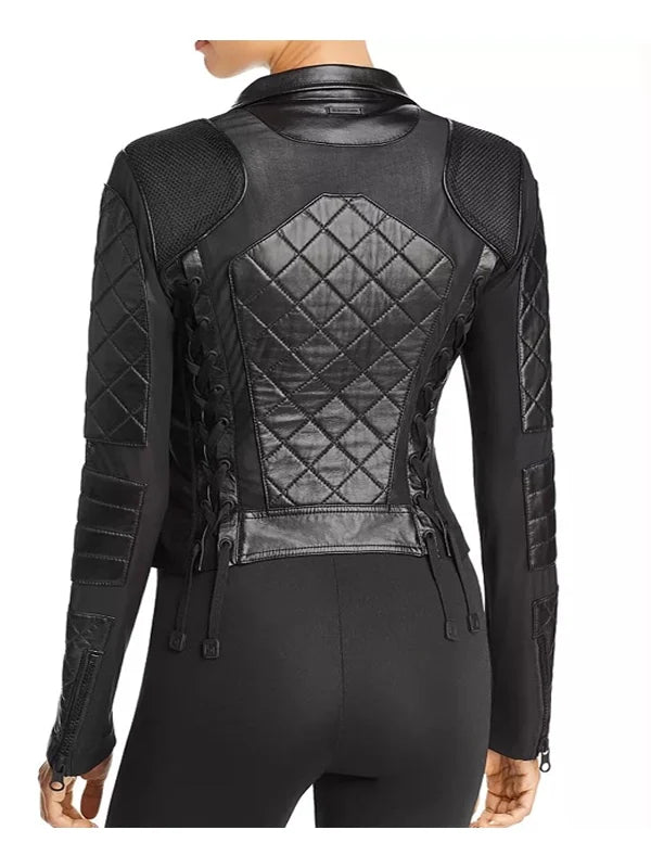 Evan Rachel Wood Westworld S03 Leather Jacket0