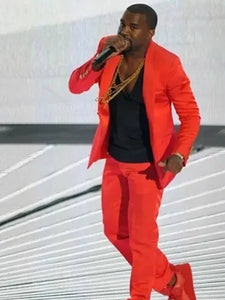 Kanye West MTV Award Show Red Suit