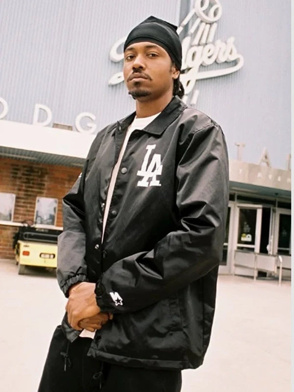 Los Angeles Dodgers Starter Coaches Jacket...