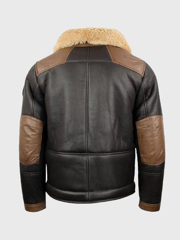 Men’s Shearling J-20 Pilot Sheepskin Jacket