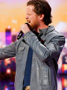 americas got talent s20 blue washed leather jacket