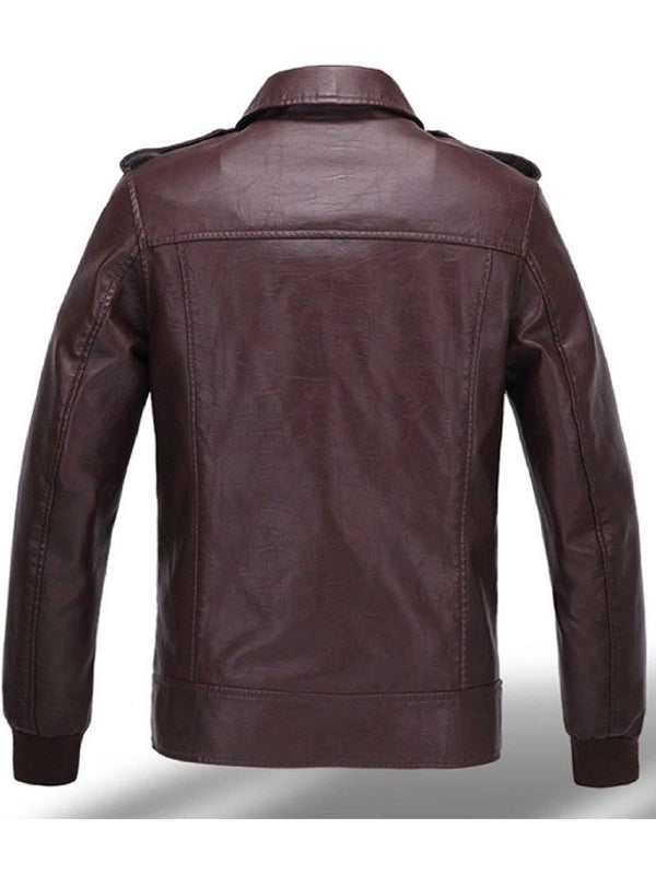 Avengers Age of Ultron Captain America Steve Rogers Leather Jacket