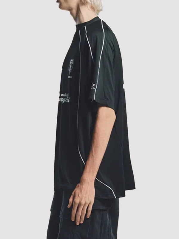 balenciaga automobili lamborghini soccer t shirt...