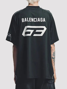 balenciaga automobili lamborghini soccer t shirt..