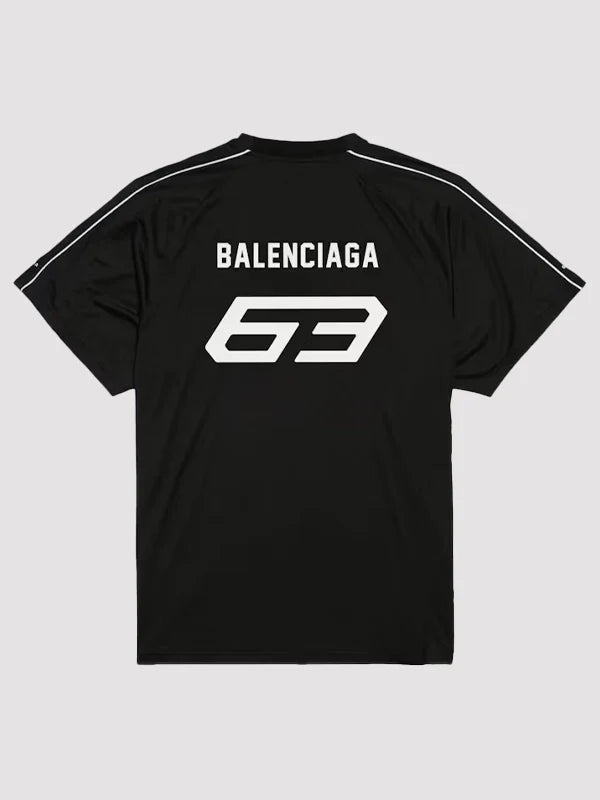 balenciaga automobili lamborghini soccer t shirt