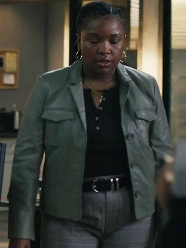 ballard samira parker leather blazer..