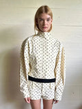 belle the label polka dot jacket...