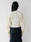 belle the label polka dot jacket.