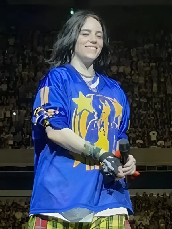 billie eilish hit me hard and soft tour tokyo jersey