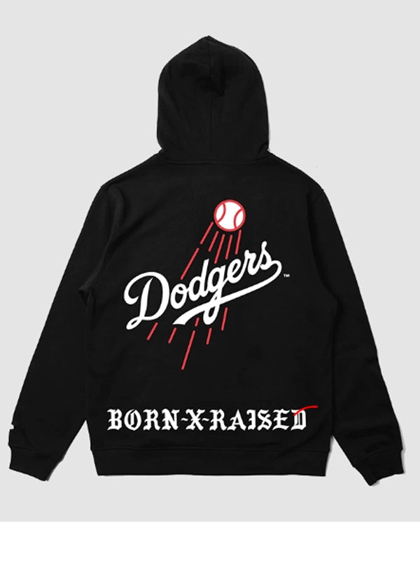 born x raised dodgers trademark hoodie..01