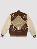 breezy bowl xx letterman varsity jacket...