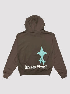 broken planet im not from this planet hoodie.