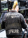 caught stealing 2025 matt smith studded leather jacket.