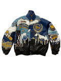 championship golden state warriors leather jacket