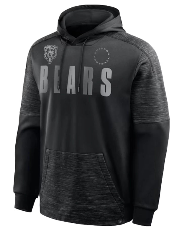 chicago bears black chip shot hoodie..