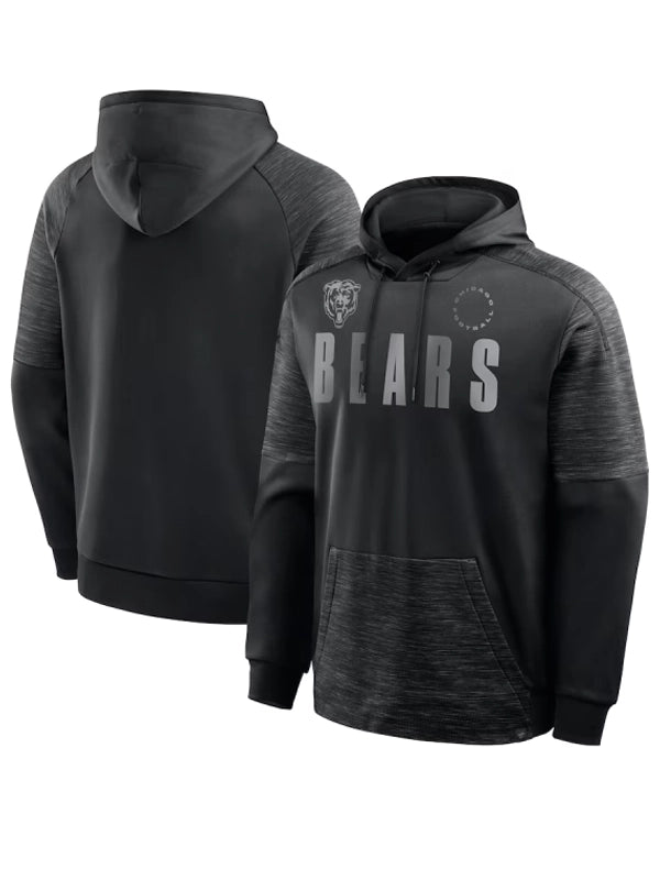 chicago bears black chip shot hoodie