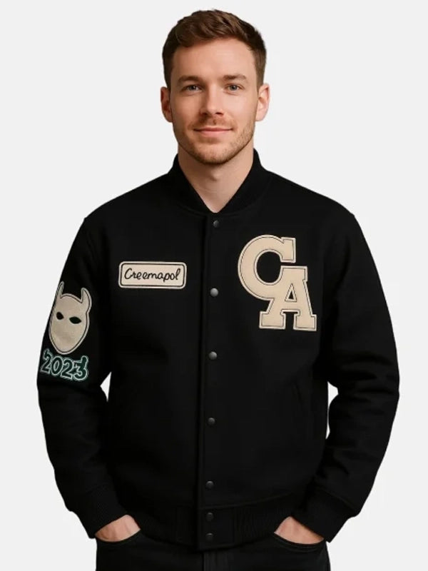 chromakopia tour varsity jacket..