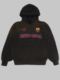 cj x nike x fcb spray logo hoodie