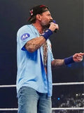 cm punk wwe smackdown punkanomic jersey..