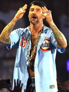cm punk wwe smackdown punkanomic jersey..