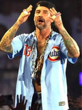 cm punk wwe smackdown punkanomic jersey.