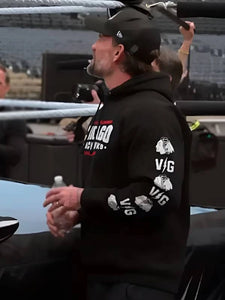 CM Punk WWE: Unreal Black Hoodie