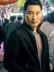 david jung butterfly black suede leather jacket